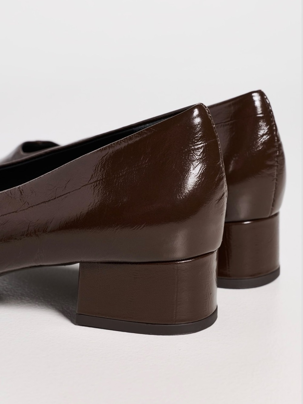 Reformation - Inez Pump in Espresso Eel - Bestseller in size 7.5 - Ref - Picture 5 of 16